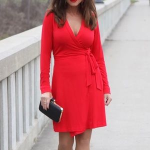 Calvin Klein Wrap Dress